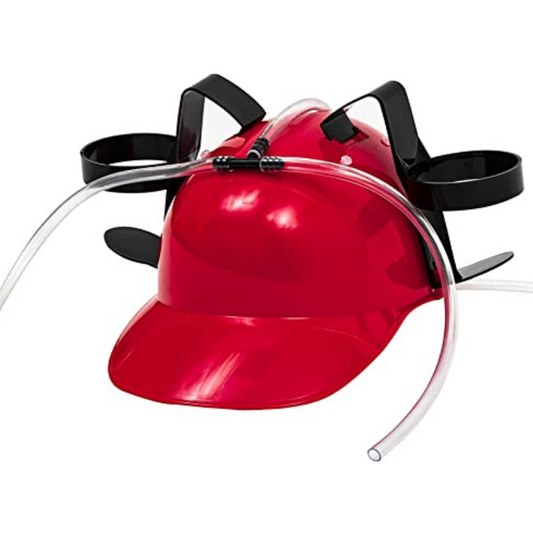 Casque à Bières Rouge